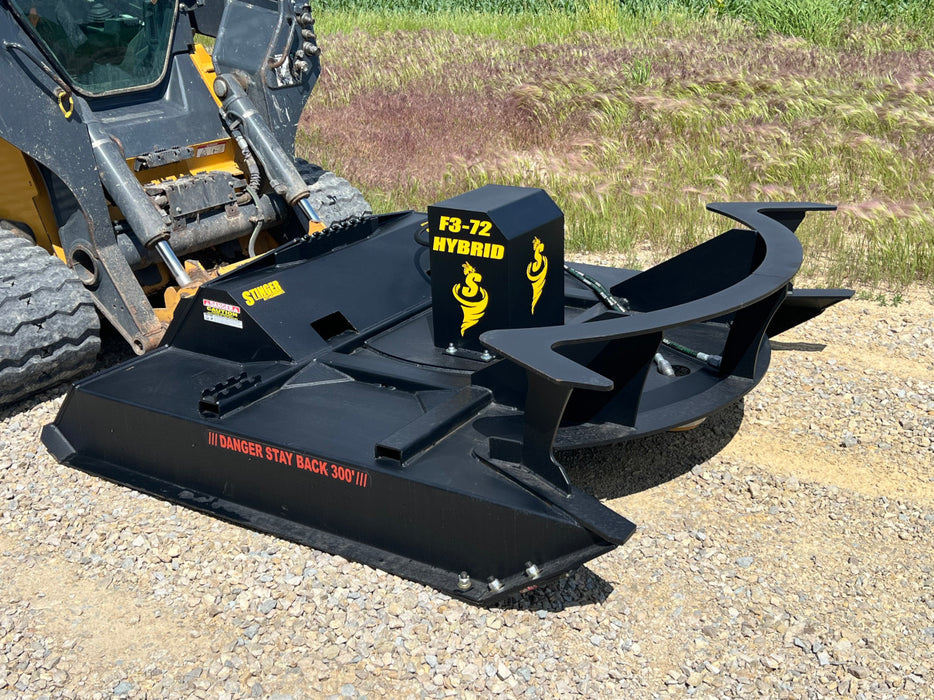 Stinger Attachments Skid Steer Twister F3 Hybrid Brush Cutter (TF3H)