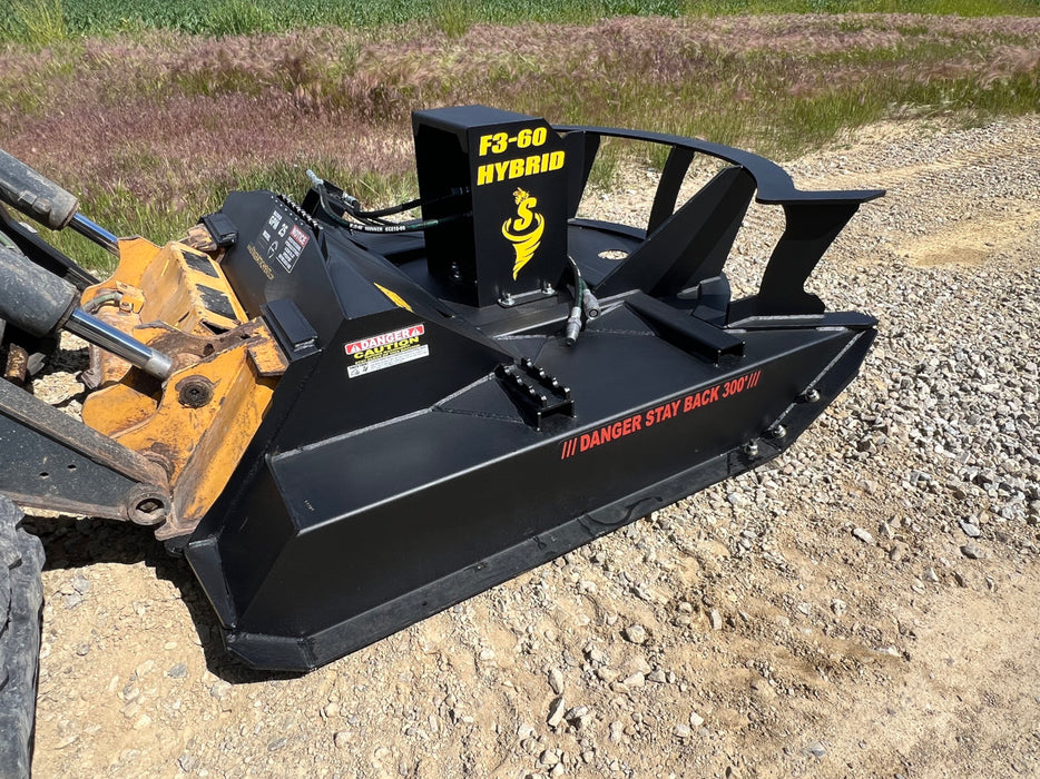 Stinger Attachments Skid Steer Twister F3 Hybrid Brush Cutter (TF3H)
