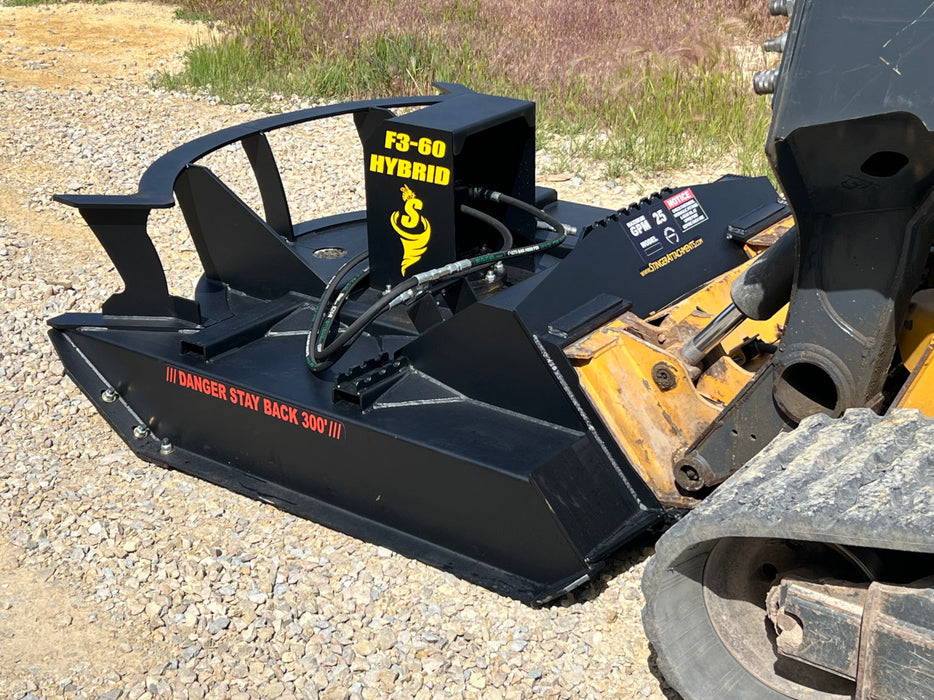 Stinger Attachments Skid Steer Twister F3 Hybrid Brush Cutter (TF3H)
