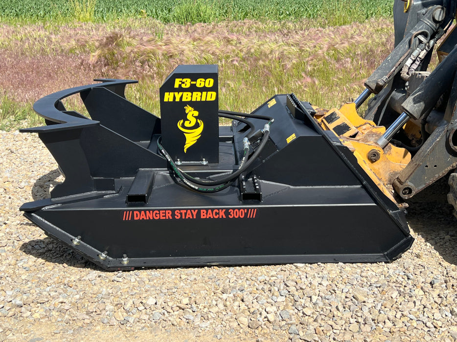 Stinger Attachments Skid Steer Twister F3 Hybrid Brush Cutter (TF3H)