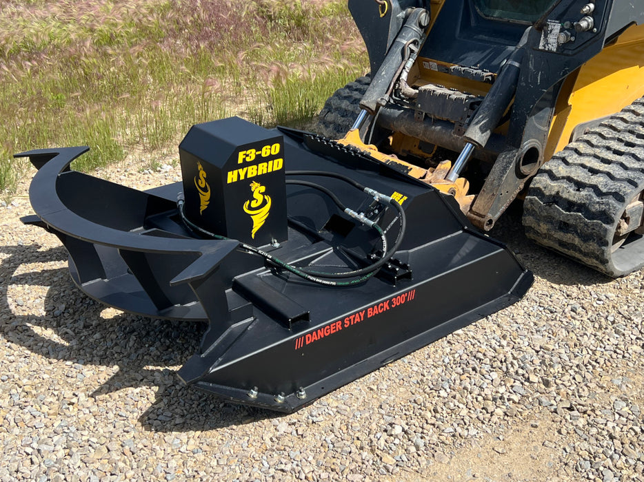 Stinger Attachments Skid Steer Twister F3 Hybrid Brush Cutter (TF3H)