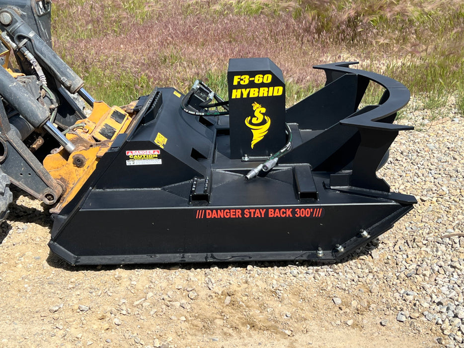 Stinger Attachments Skid Steer Twister F3 Hybrid Brush Cutter (TF3H)