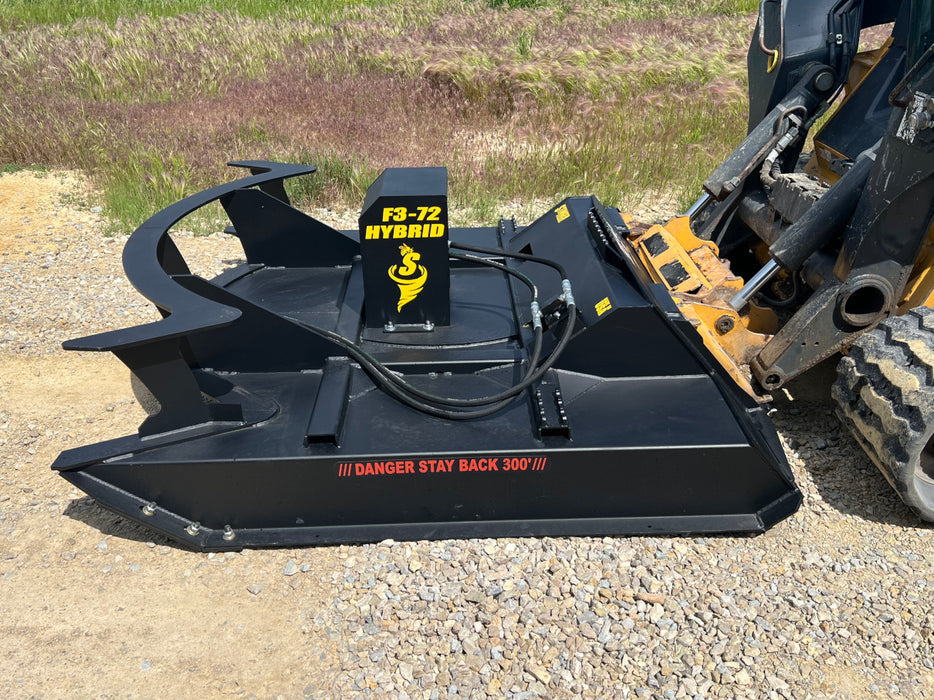 Stinger Attachments Skid Steer Twister F3 Hybrid Brush Cutter (TF3H)