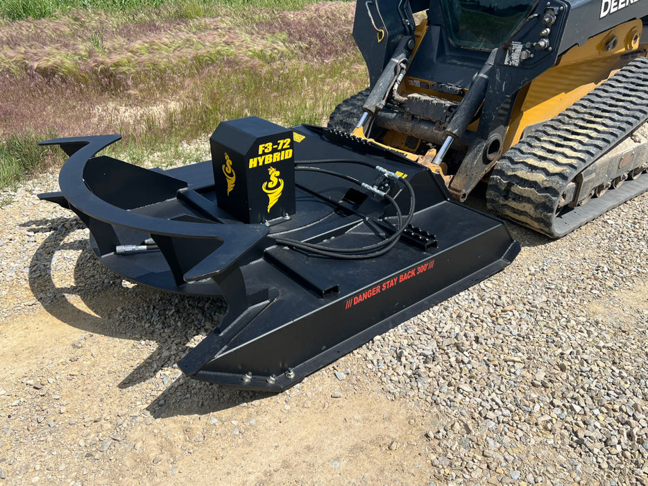 Stinger Attachments Skid Steer Twister F3 Hybrid Brush Cutter (TF3H)