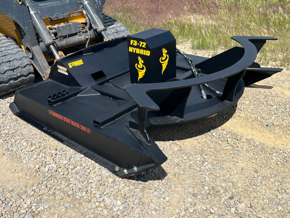 Stinger Attachments Skid Steer Twister F3 Hybrid Brush Cutter (TF3H)