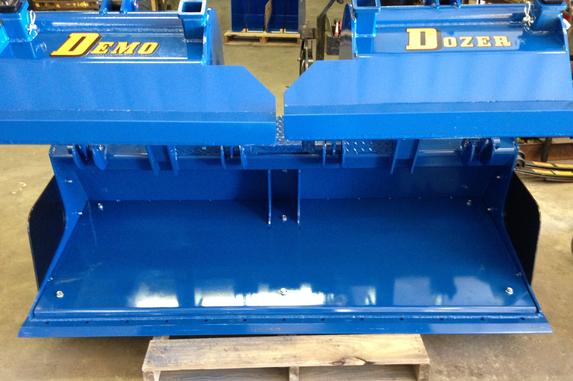 Skid Steer Demolition & Scrap Grapple Attachment - Demo Dozer