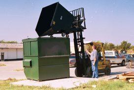 Heavy-Duty Self-Dumping Forklift Hopper – Built for Tough Job Sites