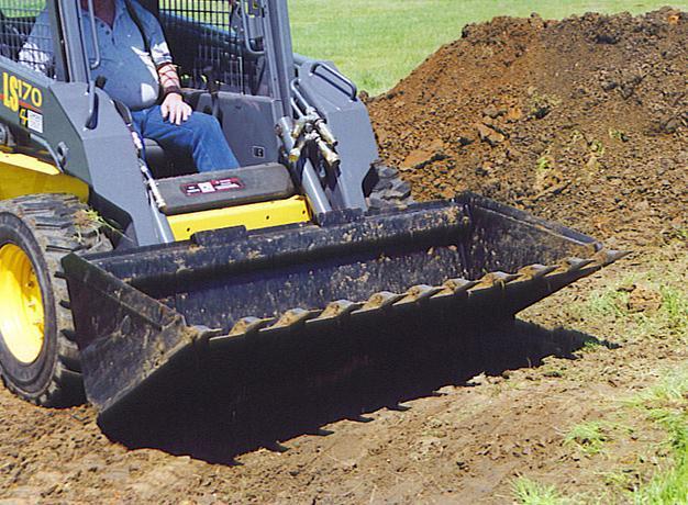 Star Industries Heavy Duty Snow & Light Material Skid Steer Buckets