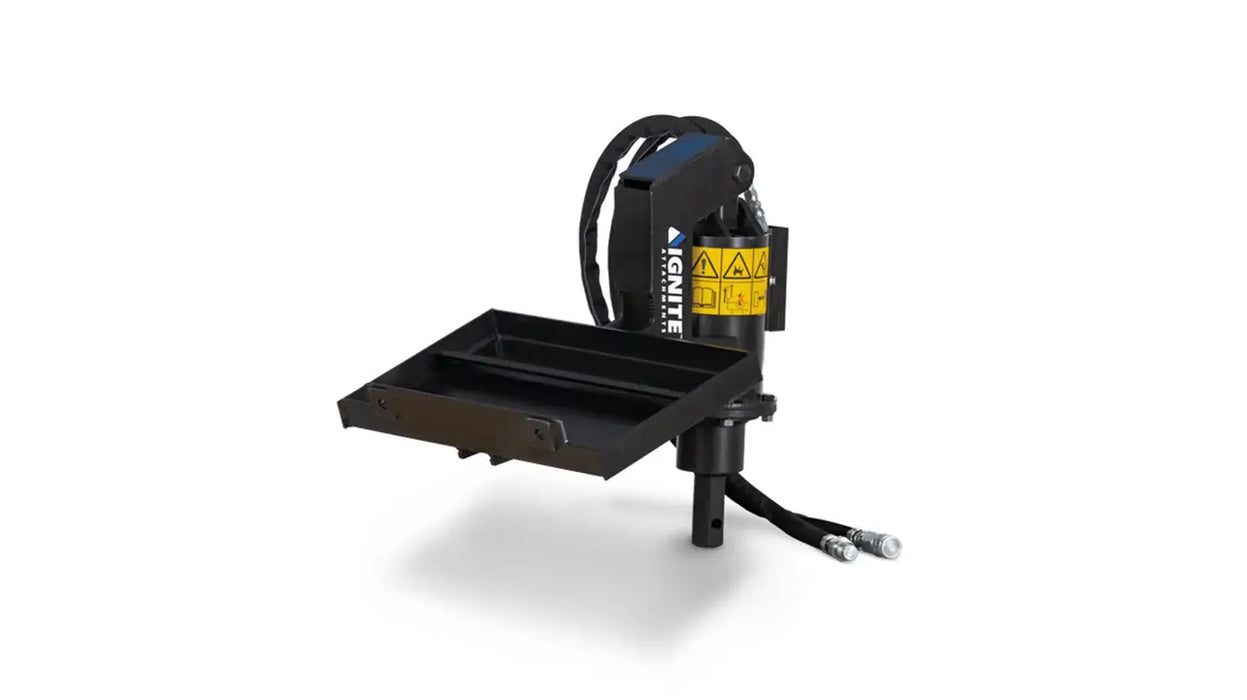 100PH Mini Auger Drive for Mini Skid Steers with 15 GPM - Ignite Attachments