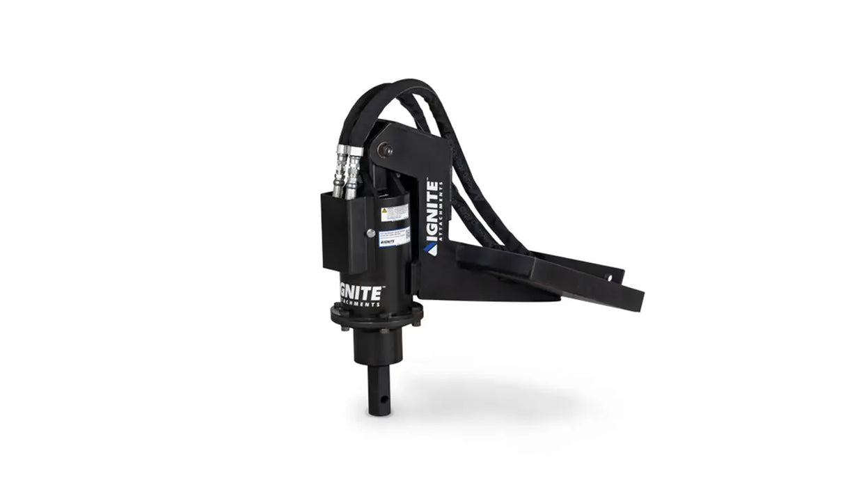 100PH Mini Auger Drive for Mini Skid Steers with 15 GPM - Ignite Attachments