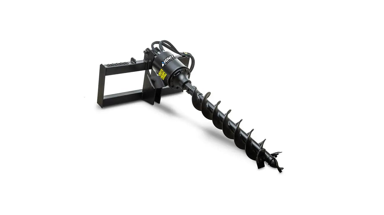 210PH Planetary Auger Drive for Skid Steers with 15–30 GPM - Ignite Attachments