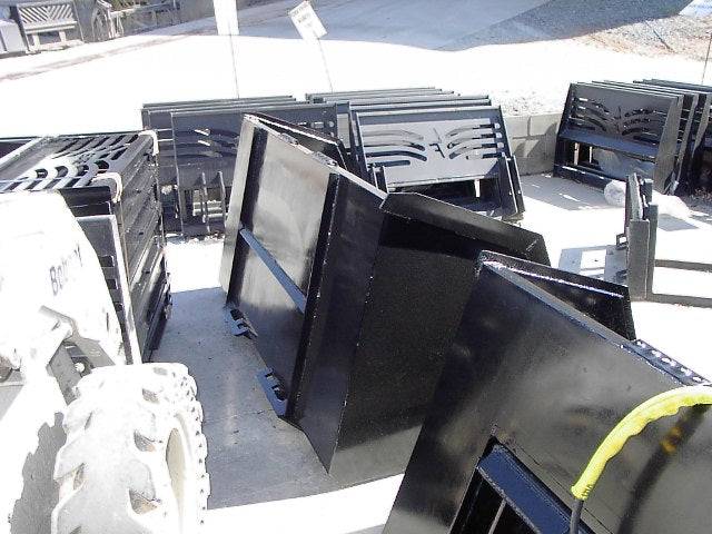Skid Steer Turkey Litter Bucket - Loflin Fabrication