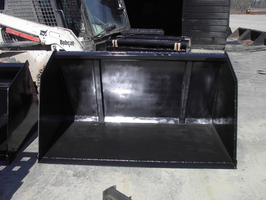 Skid Steer Turkey Litter Bucket - Loflin Fabrication