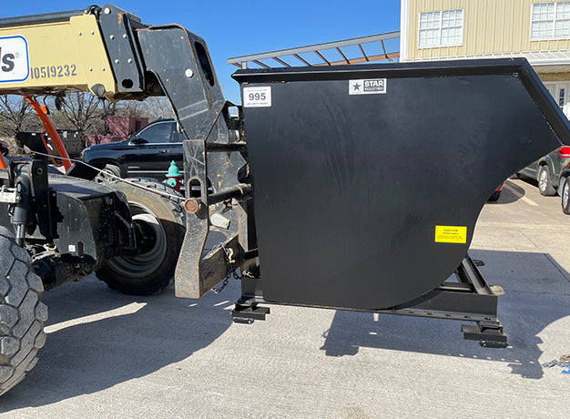Heavy-Duty Self-Dumping Forklift Hopper – Built for Tough Job Sites