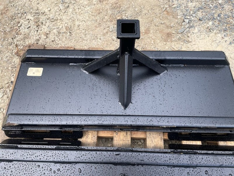 Skid Steer 2" Reese Receiver Hitch Adapter - Loflin Fabrication
