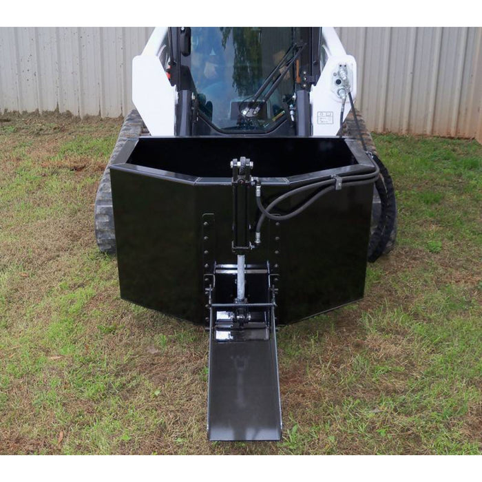 Loflin Fabrication Skid Steer Hydraulic Concrete Bucket