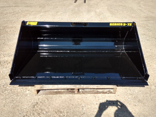 Stinger Attachments Skid Steer Material Bucket – Series 3 (MB3)