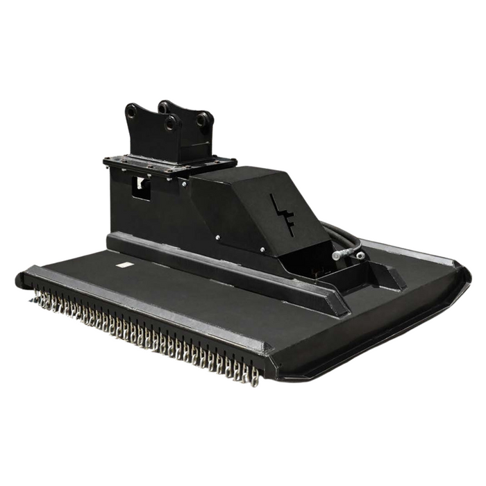 Loflin Fabrication  Mini Excavator Brush Cutter Attachment