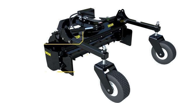 Digga Mini Soil Conditioner For Compact Utility Loaders