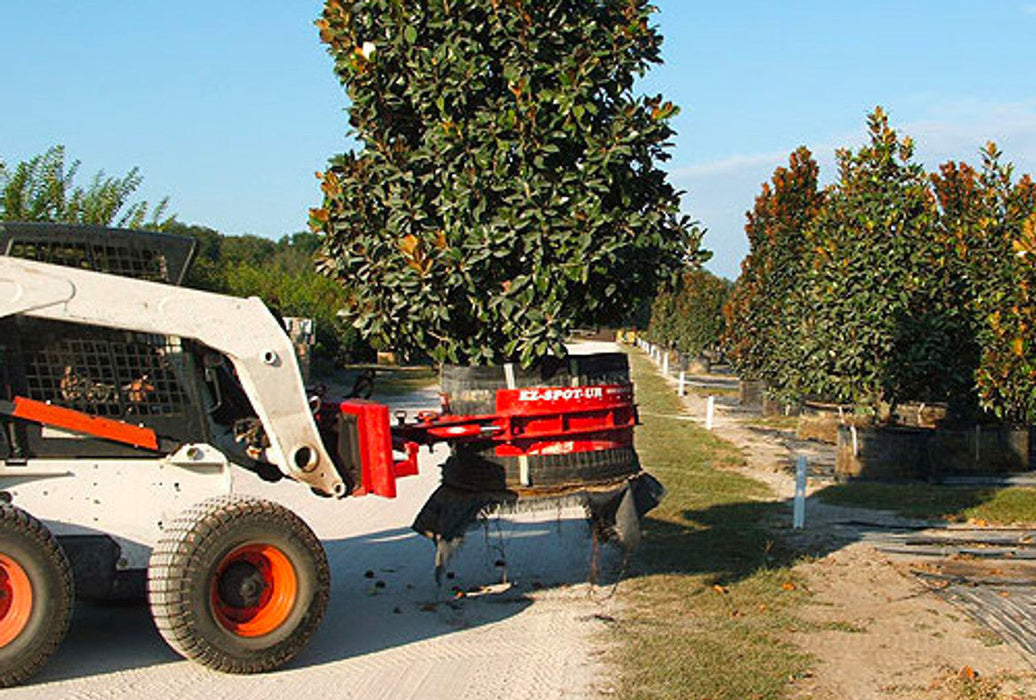 Skid Steer Tree & Nursery Pot Handler Attachment - EZ Spot UR (Universal Quick Attach)