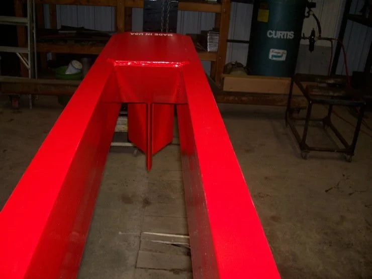 Skid Steer Hydraulic Log Splitter Attachment - TM Manufacturing Pro
