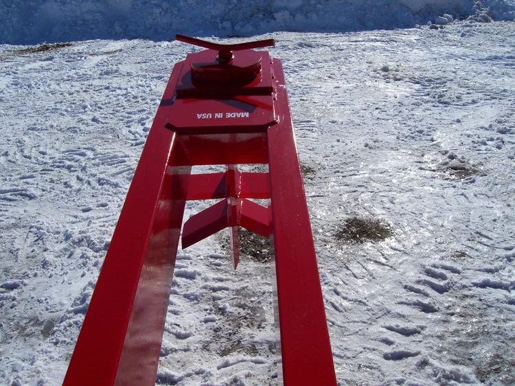 Skid Steer Hydraulic Log Splitter Attachment - TM Manufacturing Pro 2