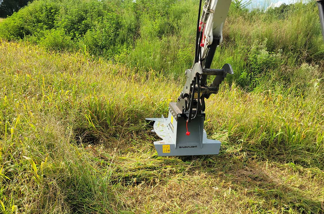 CXG336 Rotary Brush Cutter for Mini Excavators - Baumalight