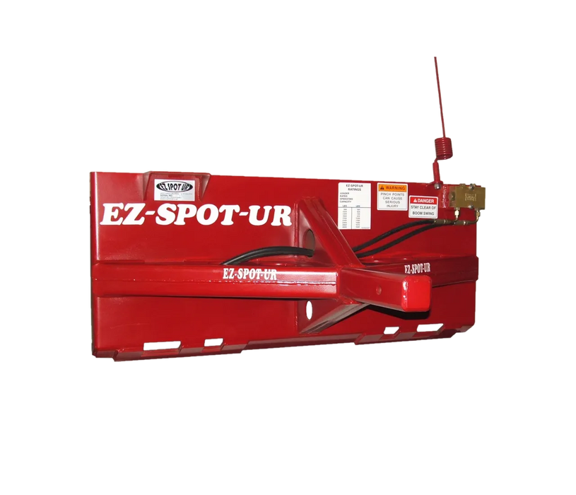 Skid Steer Hydraulic Rotating Nursery Pot Handler Attachment - EZ Spot UR (Universal Quick Attach)