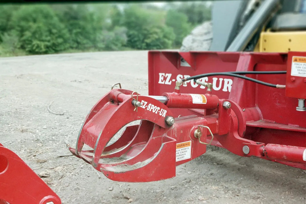 Skid Steer & Compact Track Loader Hydraulic Rock & Pole Claw - EZ Spot UR