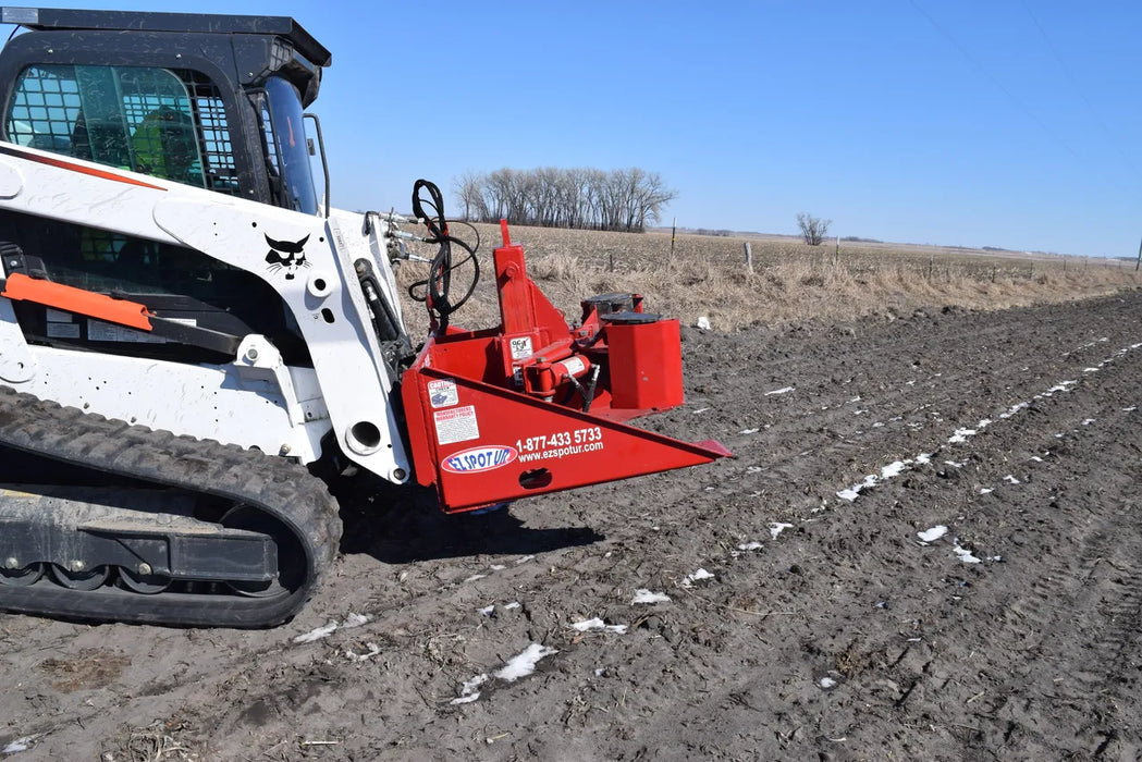 Skid Steer Hydraulic Mini Pole Jack Attachment - EZ Spot UR (Universal Quick Attach)