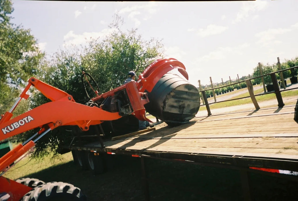 Skid Steer Hydraulic Rotating Nursery Pot Handler Attachment - EZ Spot UR (Universal Quick Attach)