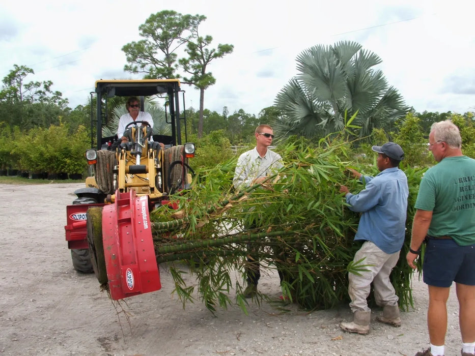 Skid Steer Hydraulic Rotating Nursery Pot Handler Attachment - EZ Spot UR (Universal Quick Attach)