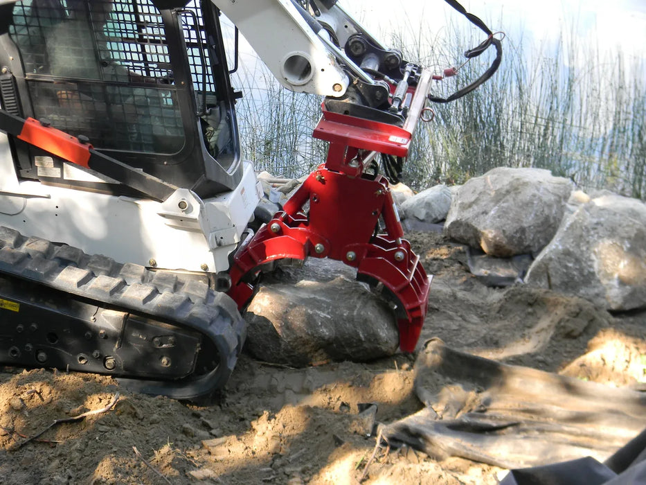 Skid Steer 5-Finger Rock & Tree Grapple - EZ Spot UR
