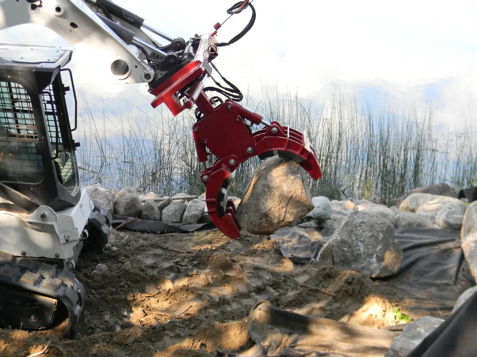 Skid Steer 5-Finger Rock & Tree Grapple - EZ Spot UR