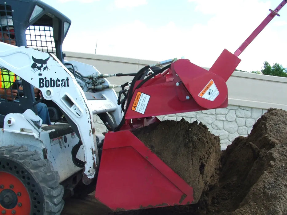 Skid Steer Bulk Bag & Super Sack Filler Attachment - EZ Spot UR Speed Bagger (Universal Quick Attach)