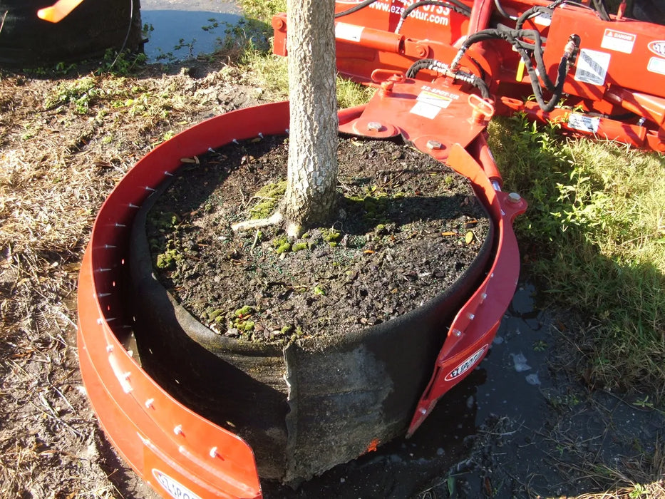 Skid Steer Hydraulic Rotating Nursery Pot Handler Attachment - EZ Spot UR (Universal Quick Attach)