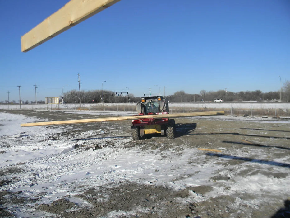 Skid Steer Hydraulic Pole Setter Attachment - EZ Spot UR Standard Duty (Universal Quick Attach)
