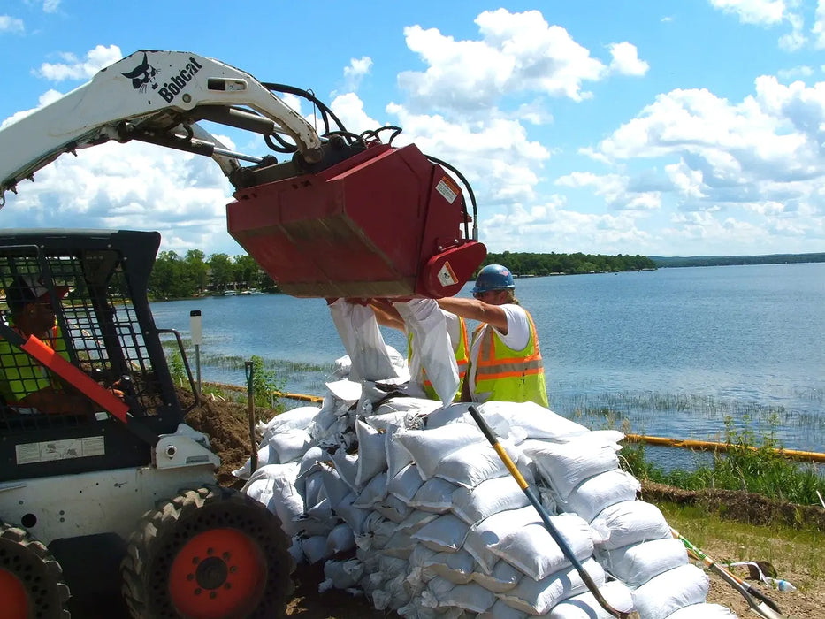 Skid Steer Bulk Bag & Super Sack Filler Attachment - EZ Spot UR Speed Bagger (Universal Quick Attach)
