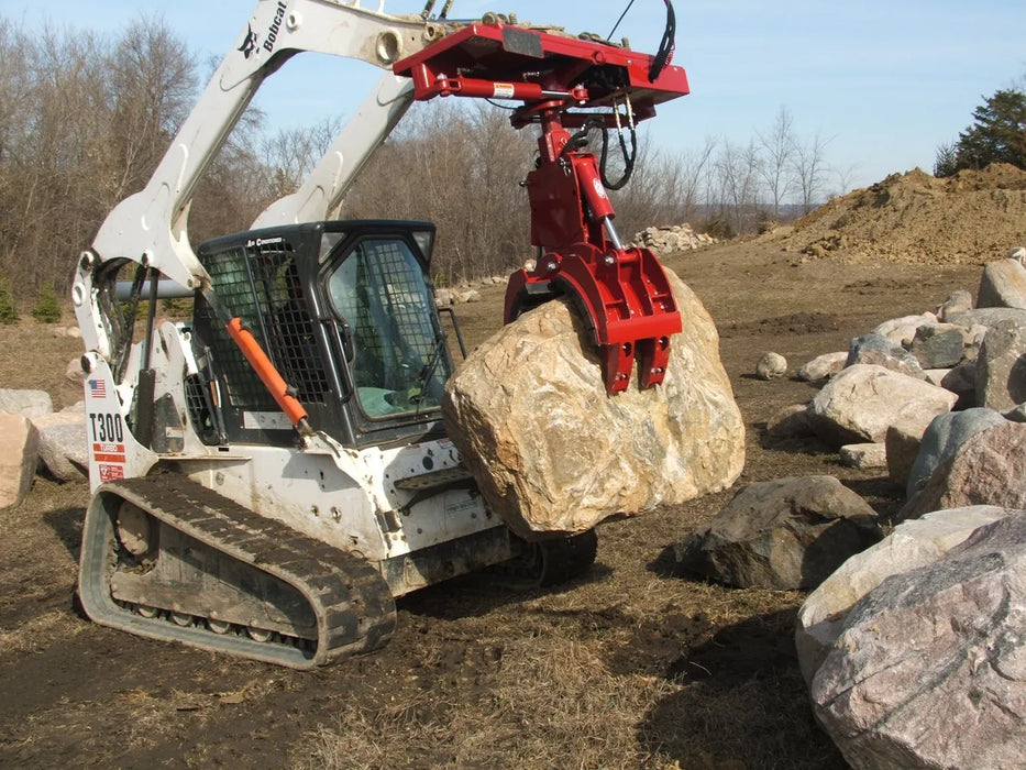 Skid Steer 5-Finger Rock & Tree Grapple - EZ Spot UR