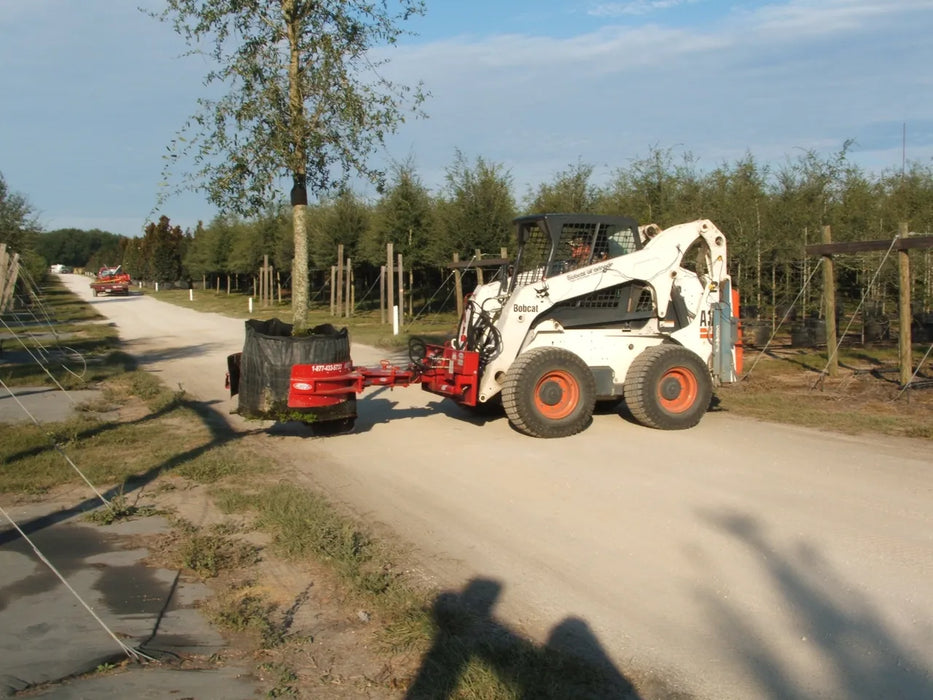 Skid Steer Hydraulic Rotating Nursery Pot Handler Attachment - EZ Spot UR (Universal Quick Attach)