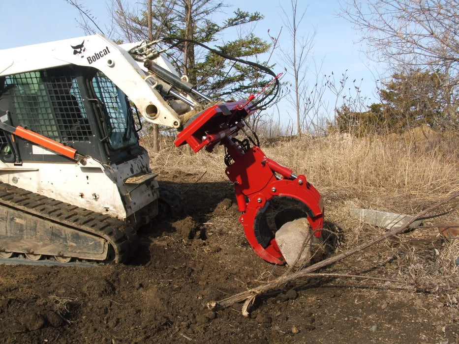 Skid Steer 5-Finger Rock & Tree Grapple - EZ Spot UR