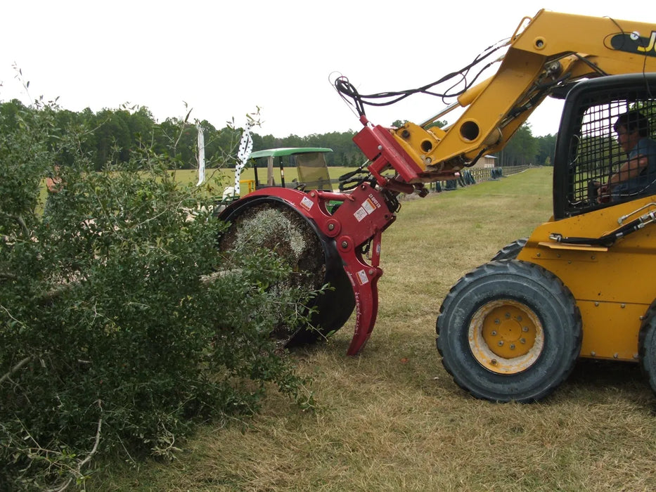 Skid Steer Hydraulic Rotating Nursery Pot Handler Attachment - EZ Spot UR (Universal Quick Attach)