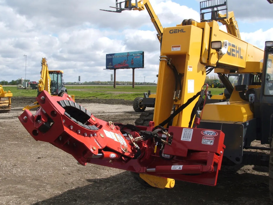 Skid Steer Hydraulic 3-Finger Rock & Tree Grapple Attachment - EZ Spot UR (Universal Quick Attach)