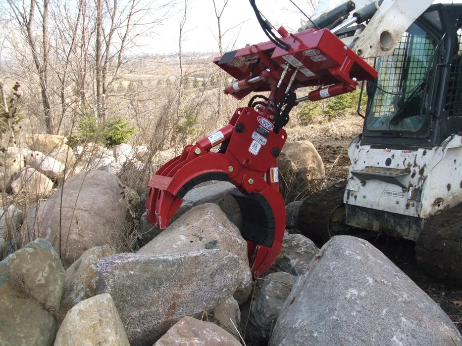 Skid Steer 5-Finger Rock & Tree Grapple - EZ Spot UR