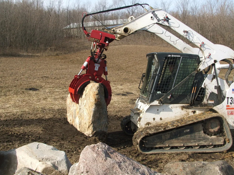 Skid Steer 5-Finger Rock & Tree Grapple - EZ Spot UR