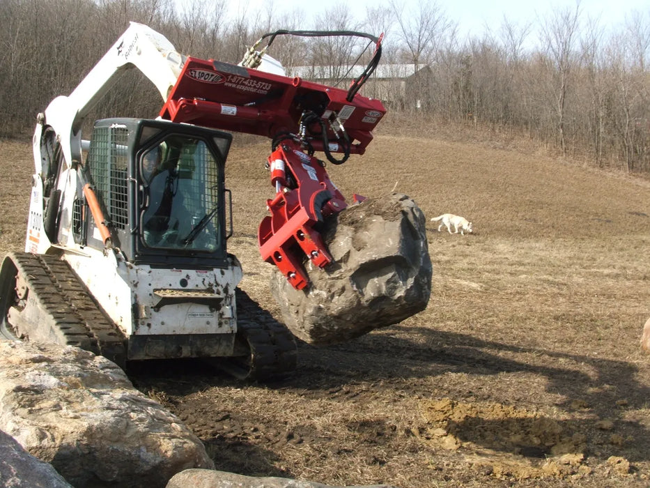 Skid Steer 5-Finger Rock & Tree Grapple - EZ Spot UR