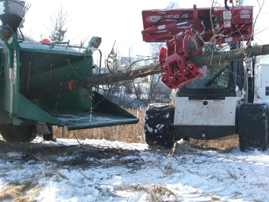 Skid Steer 5-Finger Rock & Tree Grapple - EZ Spot UR