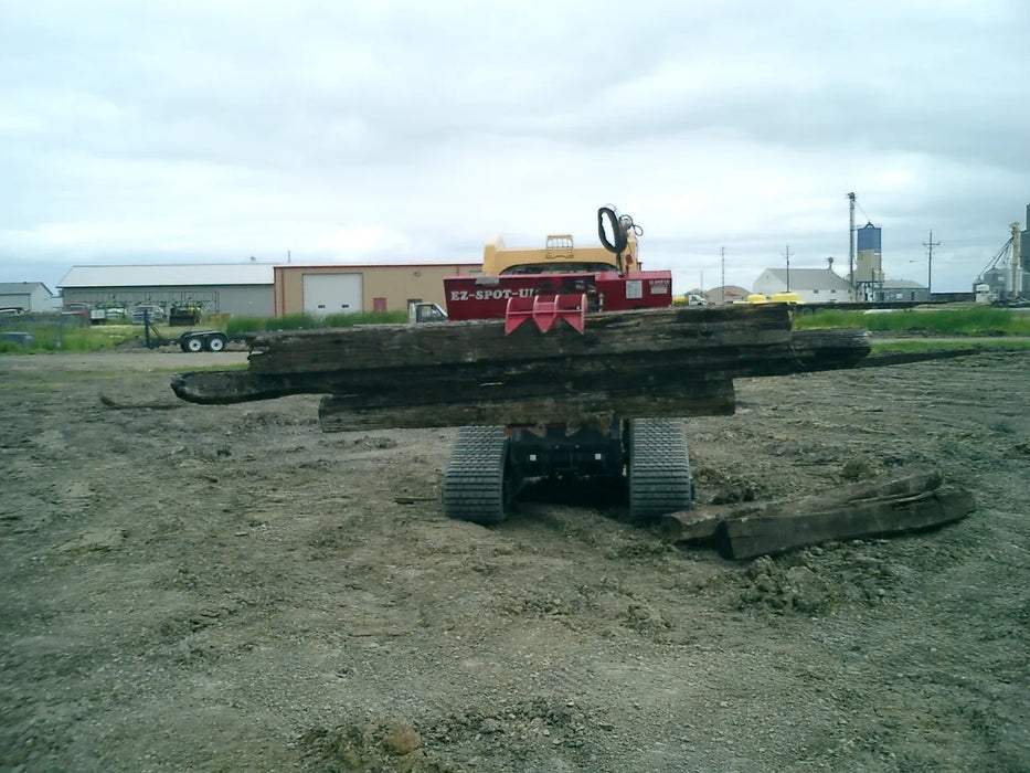 Skid Steer Hydraulic Rock & Brush Grapple Attachment - EZ Spot UR (Universal Quick Attach)