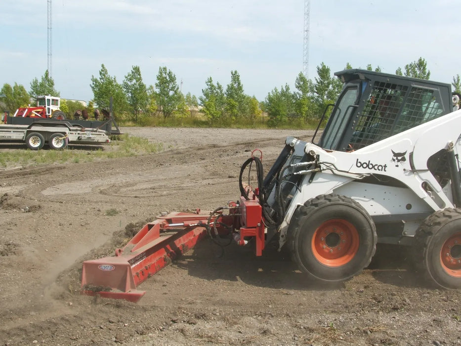 Skid Steer & Compact Track Loader 6-Way Grader Blade - EZ Spot UR (Universal Quick Attach)