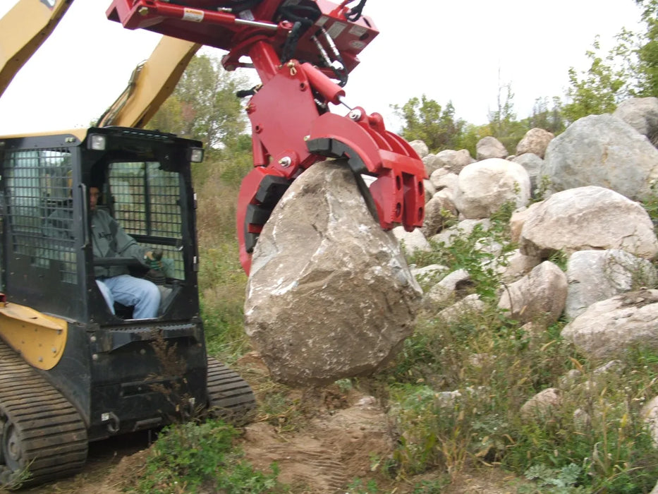 Skid Steer 5-Finger Rock & Tree Grapple - EZ Spot UR